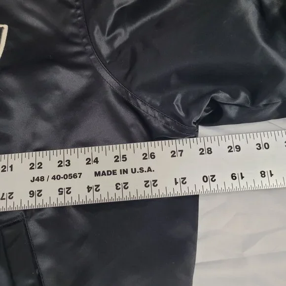 Vintage Proline by Starter Raiders Satin Bomber Jacket Made in the U.S.A Size XL - Picture 16 of 16